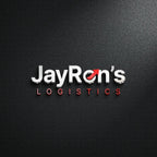 JayRon's Logistics logo on a dark textured background
