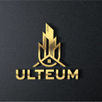 Gold logo with the word 'ULTEUM' on a black background